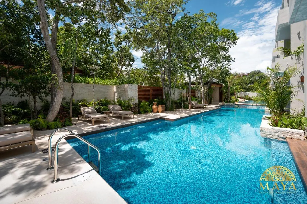 Nhoa 112C Lux 1Br Condo Plunge Pool In Aldea Zama トゥルム