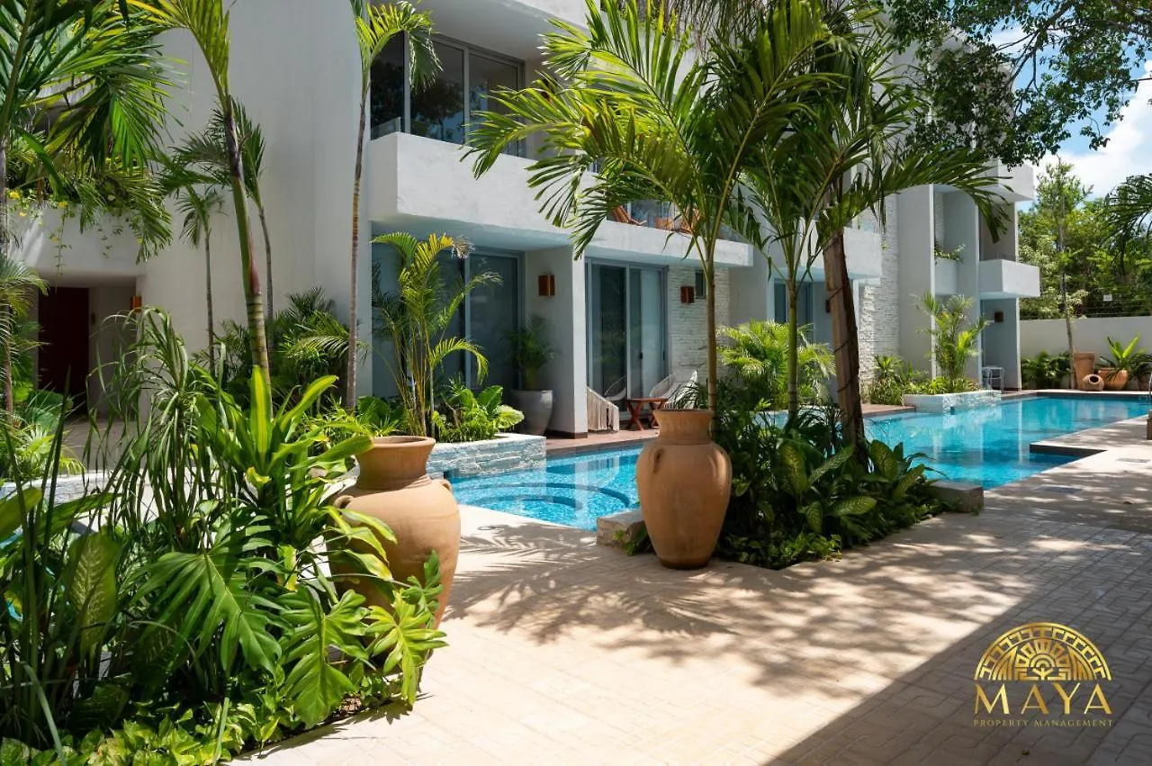 別荘 Nhoa 112C Lux 1Br Condo Plunge Pool In Aldea Zama トゥルム メキシコ